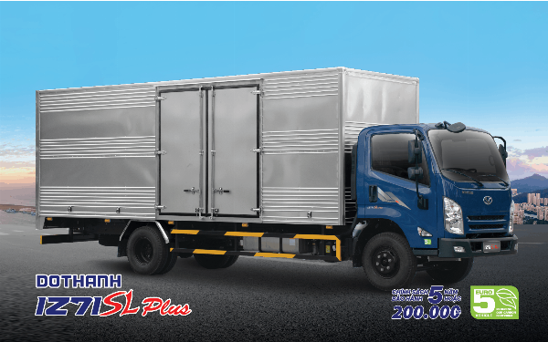 DOTHANH IZ71SL PLUS - 3,5 tấn - Thùng 6,3m