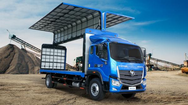 XE TẢI THÙNG KÍN CÁNH DƠI THACO AUMAN C160 - 7.9 TẤN
