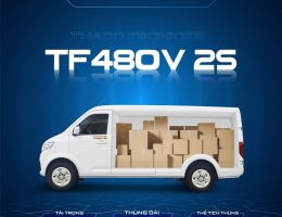 XE TẢI VAN THACO FRONTIER – MẪU 2024 – TẢI TRỌNG 945KG – KHOANG HÀNG 2,935M